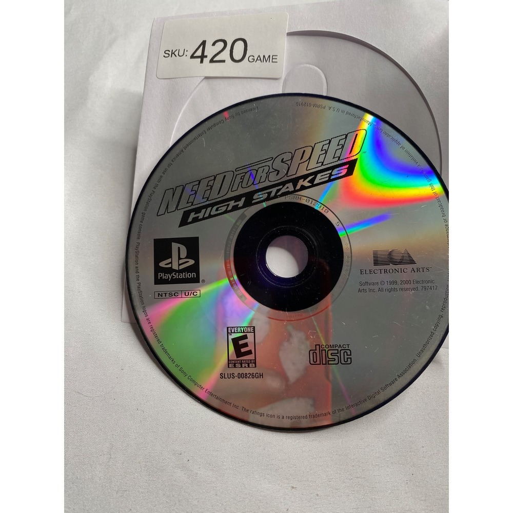 Need for Speed High Stakes Sony PlayStation 1
